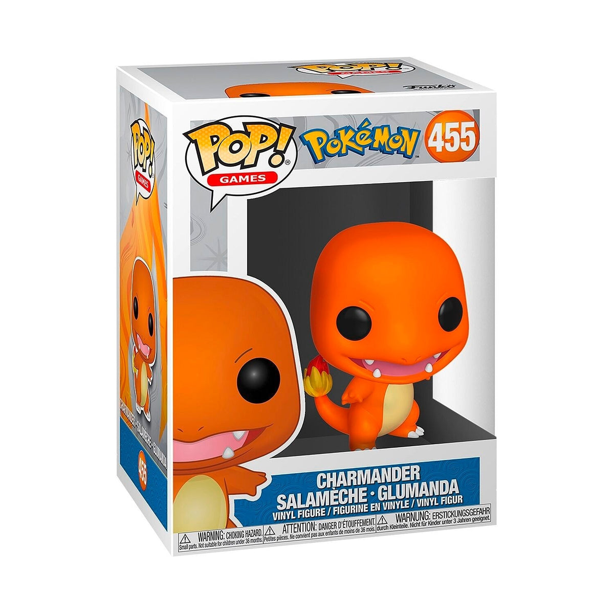 Pokemon - POP JUMBO 10 N456 - Salameche