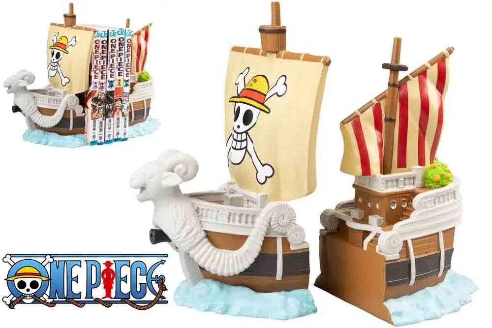 ONE PIECE GOING MERRY BOOKENDS - Vue 5