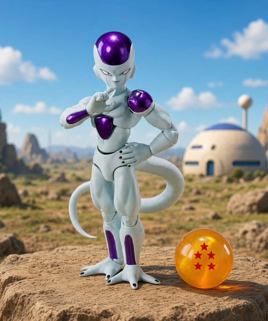 Dragon Ball - Freezer (Fourth Form) – Figurine S.H. Figuarts (Reissue) Bandai