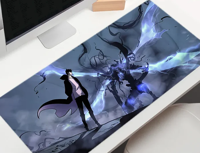 SOLO LEVELING Tapis de souris souple Statue de Dieu - vue 4