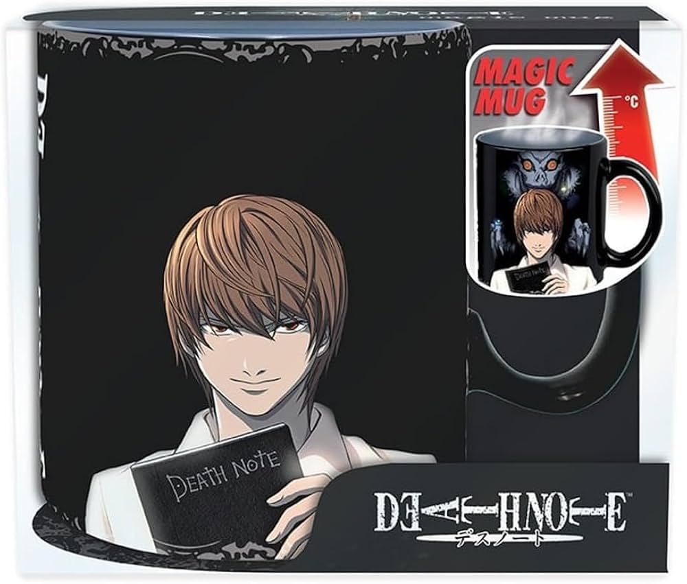 DEATH NOTE - Set de 2 verres Kira & L EUROPE x2 - vue 4