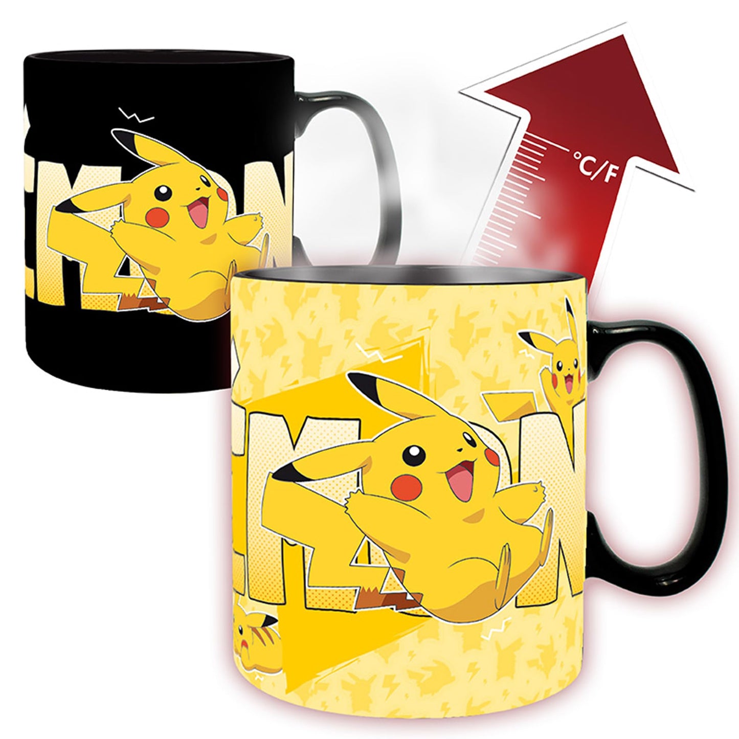 POKEMON - Mug Heat Change - 460 ml - Évolution - boîte carton x2 - vue 4
