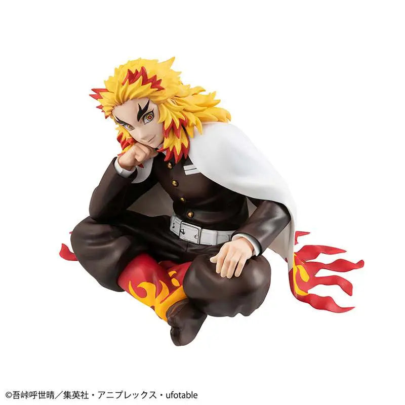 DEMON SLAYER GEM PALM SIZE RENGOKU GIFT STATUE - Vue 5