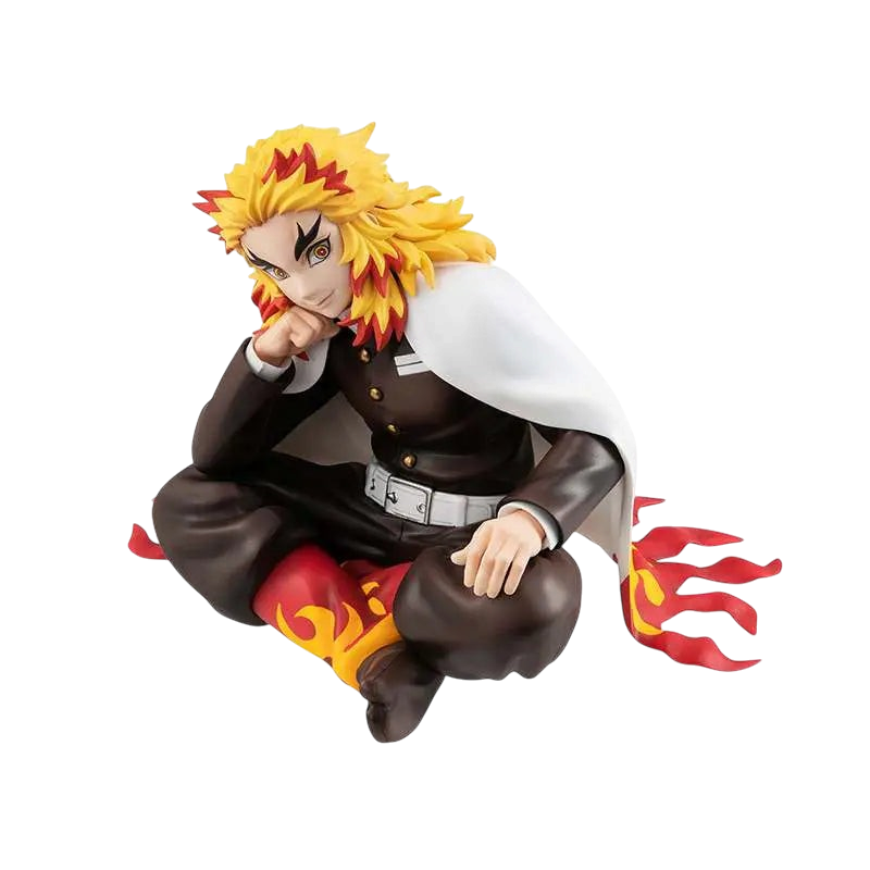 DEMON SLAYER GEM PALM SIZE RENGOKU GIFT STATUE - Vue 5