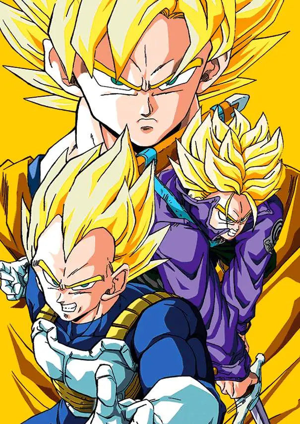 DRAGON BALL Z SAIYANS 3D EFFECT NOTEBOOK - Vue 5