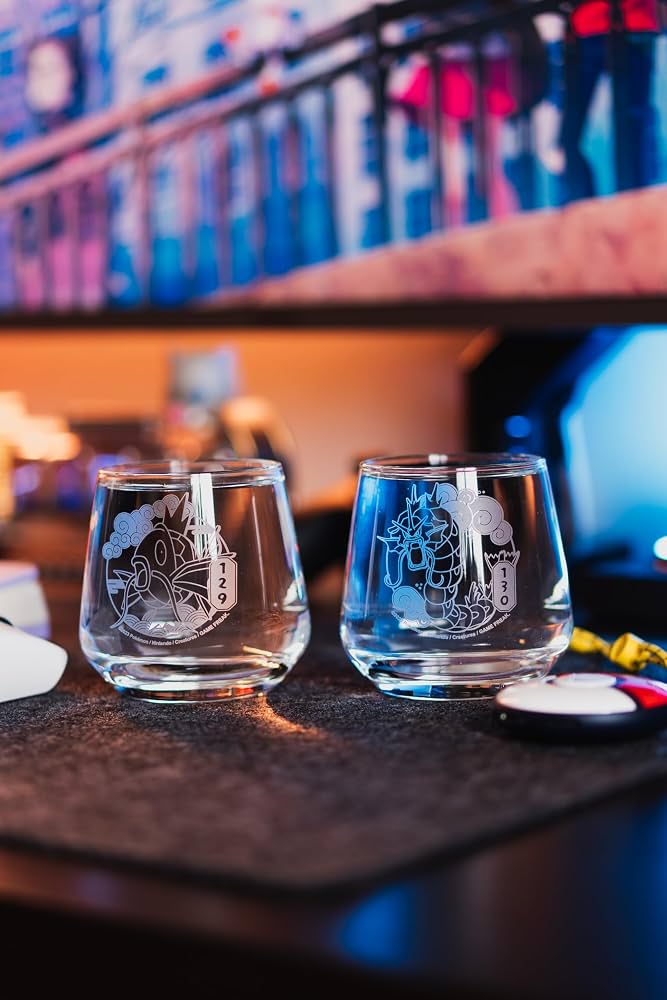 POKEMON - Set de 2 verres - Magicarpe & Léviator EUROPE x2 - vue 4