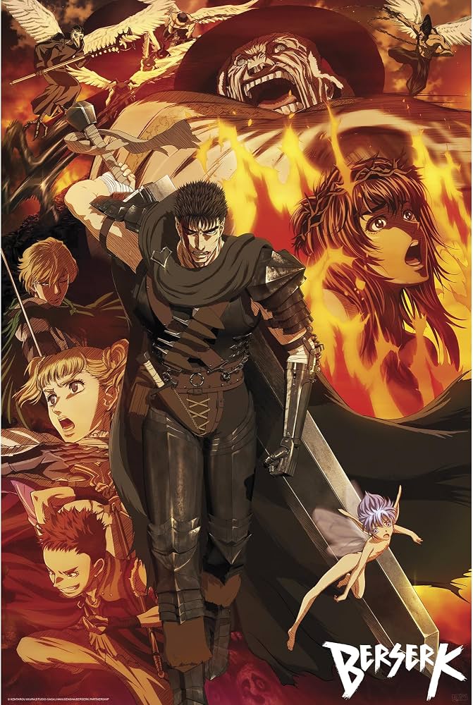 BERSERK - Poster Maxi 91,5x61 - Groupe - vue 4