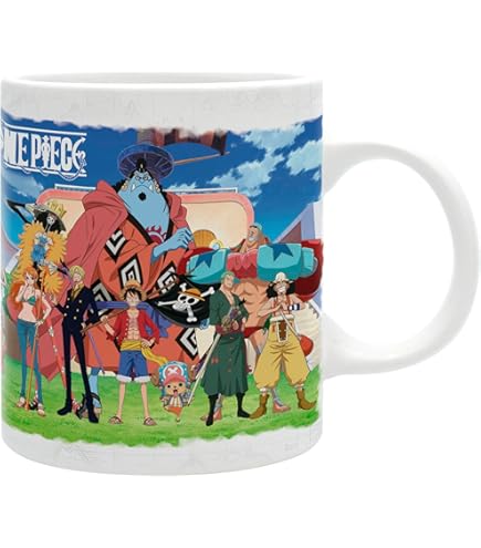 ONE PIECE - Mug - 320 ml - Luffy & Vegapunk - subli mate - boîte x2 - vue 4