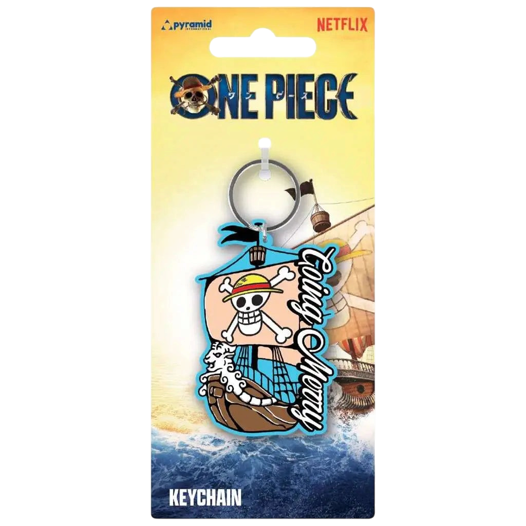 ONE PIECE LIVE ACTION GOING MERRY PVC KEYCHAIN - Vue 5