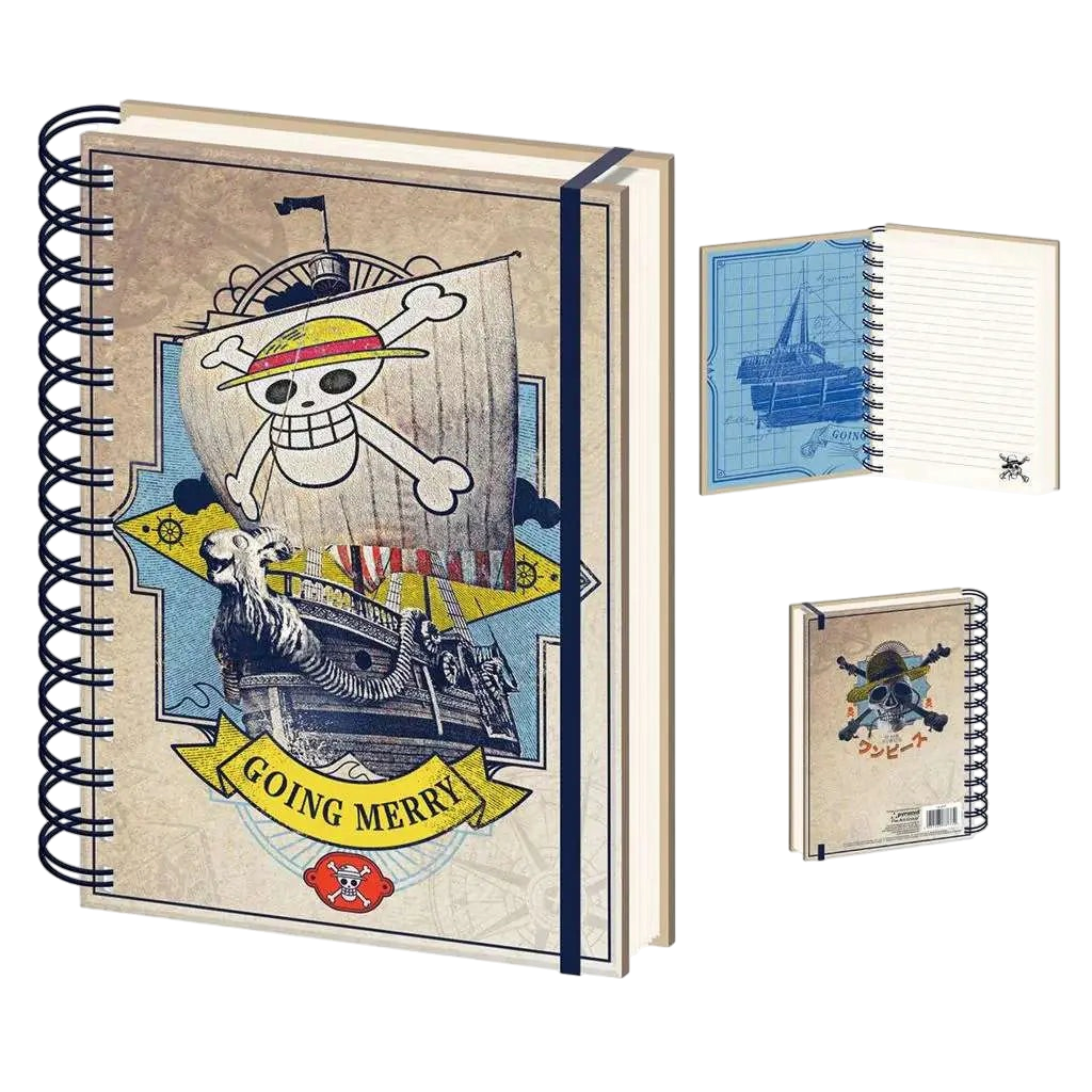 ONE PIECE LIVE ACTION WIRE NOTEBOOK - Vue 5