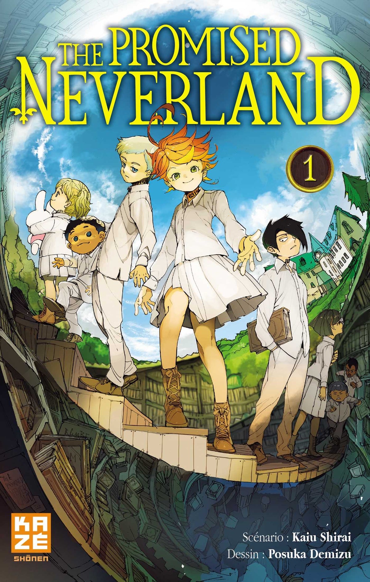 Couverture The Promised Neverland - Tome 01