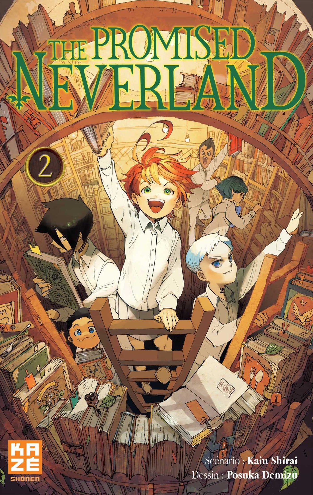 Couverture The Promised Neverland - Tome 02