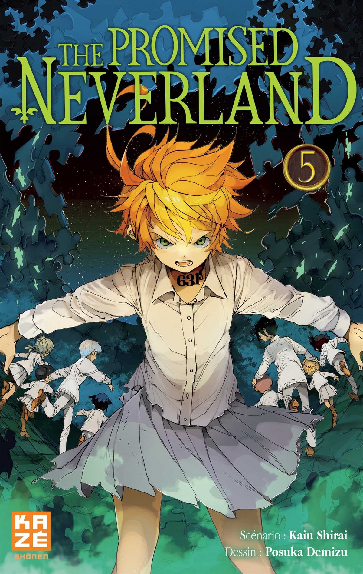 Couverture The Promised Neverland - Tome 05