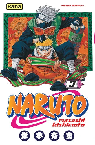 Naruto - Tome 03 (avec sticker Euro)