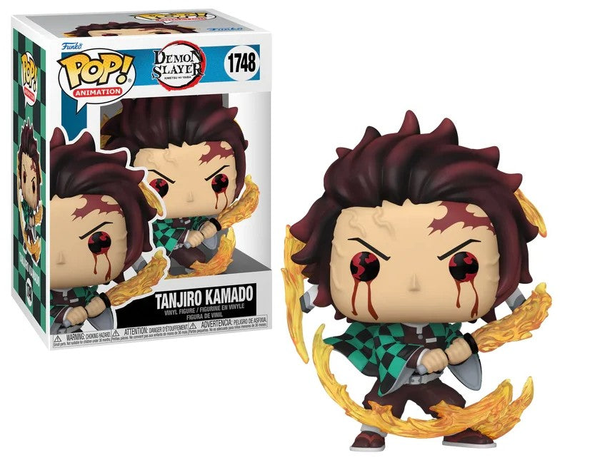 POP Animation N° 1748 - Tanjiro (Sun Breathing) Funko