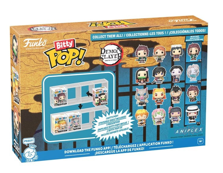 Bitty Pop 4 Pack 2.5cm - Nezuko Funko