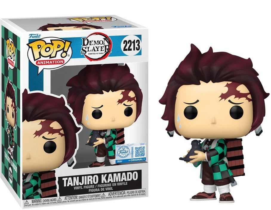 POP Animation N° 2213 - Tanjiro w/Crow Funko
