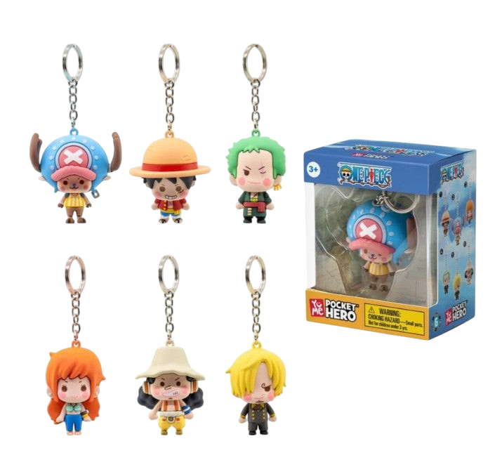 Pocket Hero - Assortiment 12 Porte-Clés Window Box 5.5cm Nippon Doki