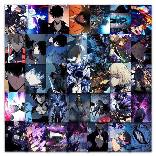 SOLO LEVELING - Sticker Vinyl Individuel - Sung Jinwoo - vue 4