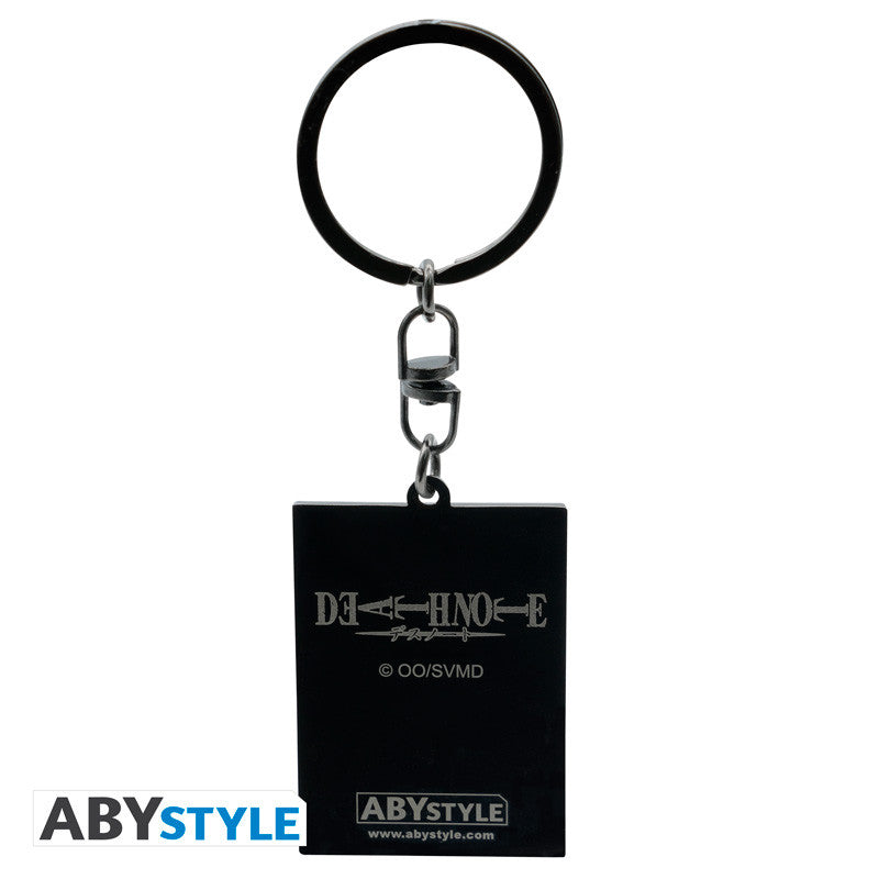 DEATH NOTE - Porte-clés 3D - Médaille X4 - vue 3