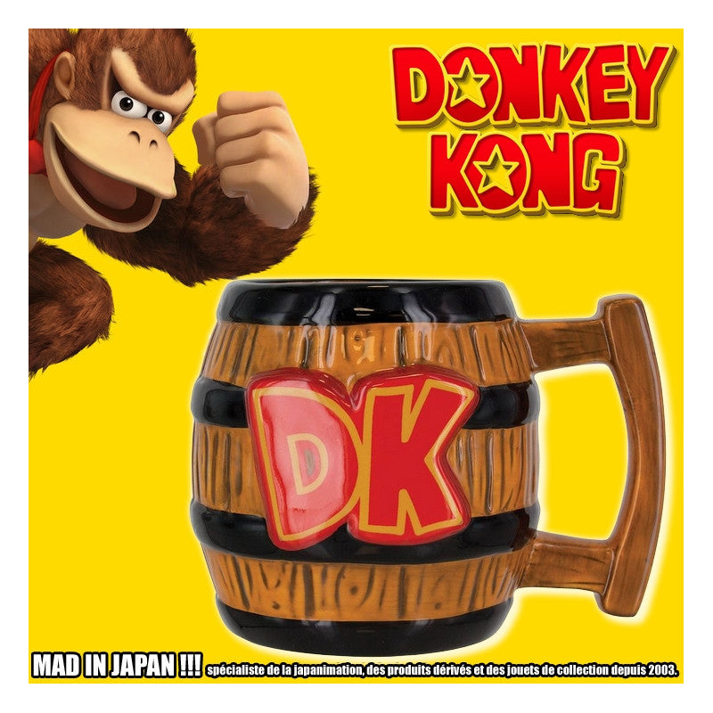 DONKEY KONG - Mug Heat Change - 460 ml - Donkey Kong cartonx2 DT - vue 4