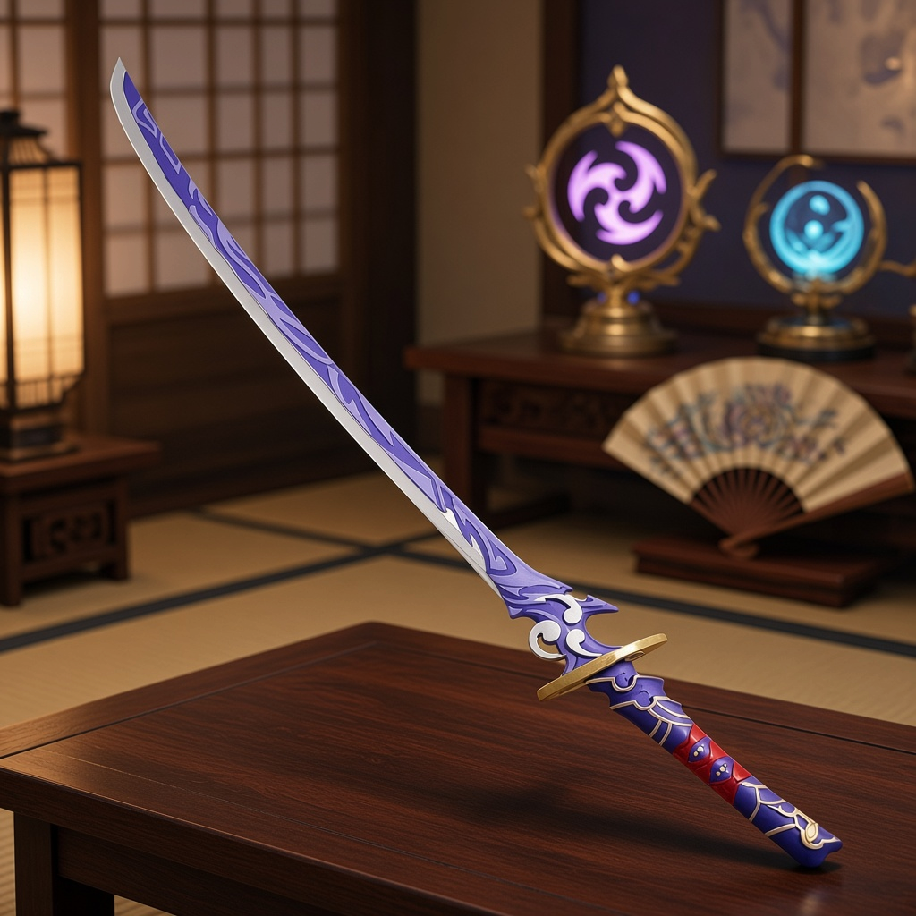 Épée Électro de Raiden Shogun - Réplique France Katana