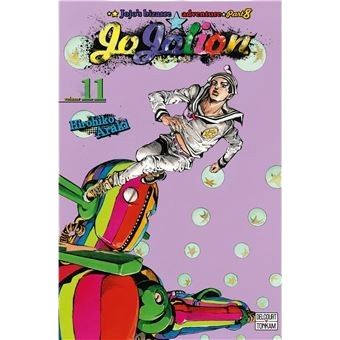 Couverture du manga Jojolion tome 11 de Hirohiko Araki, disponible chez NIPPON DOKI STORE, avec Josuke Higashikata.