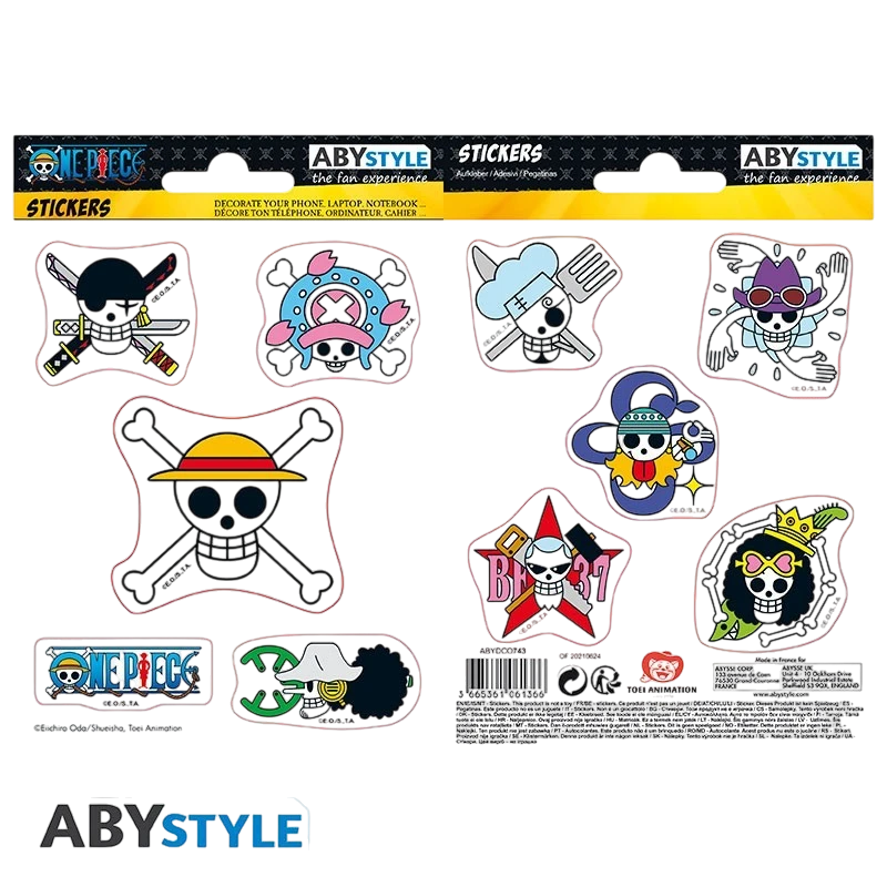 ONE PIECE - Sticker Vinyl Individuel - Luffy - vue 2