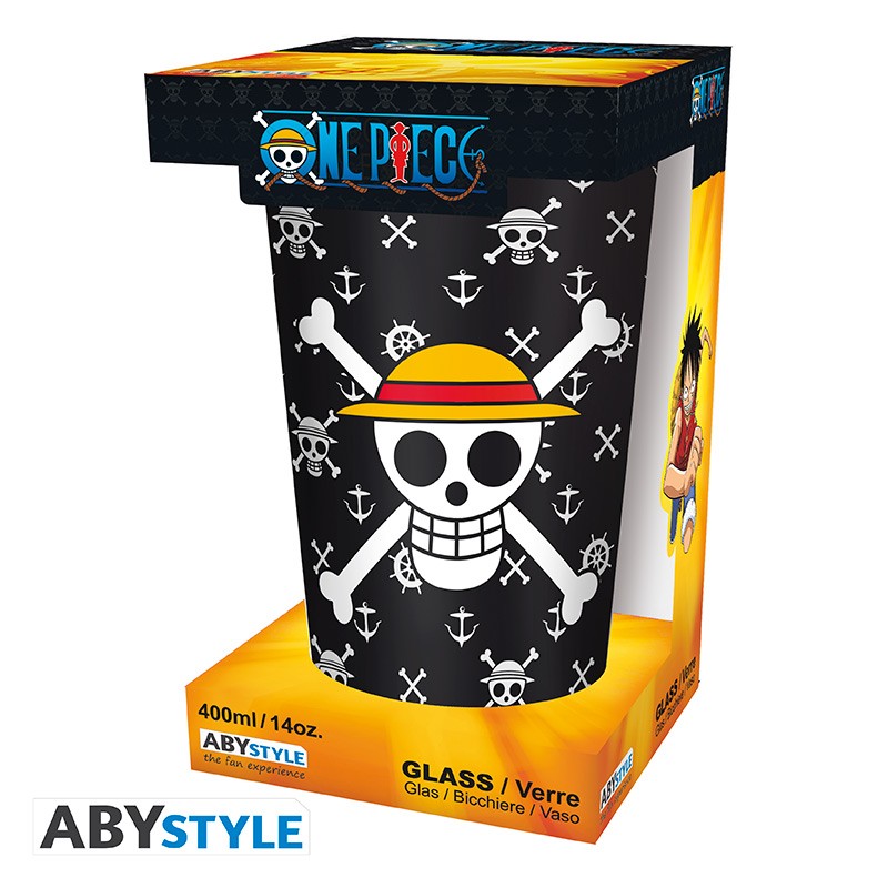 ONE PIECE - Verre XXL - 400 ml - Luffy - boîte x2 - vue 4