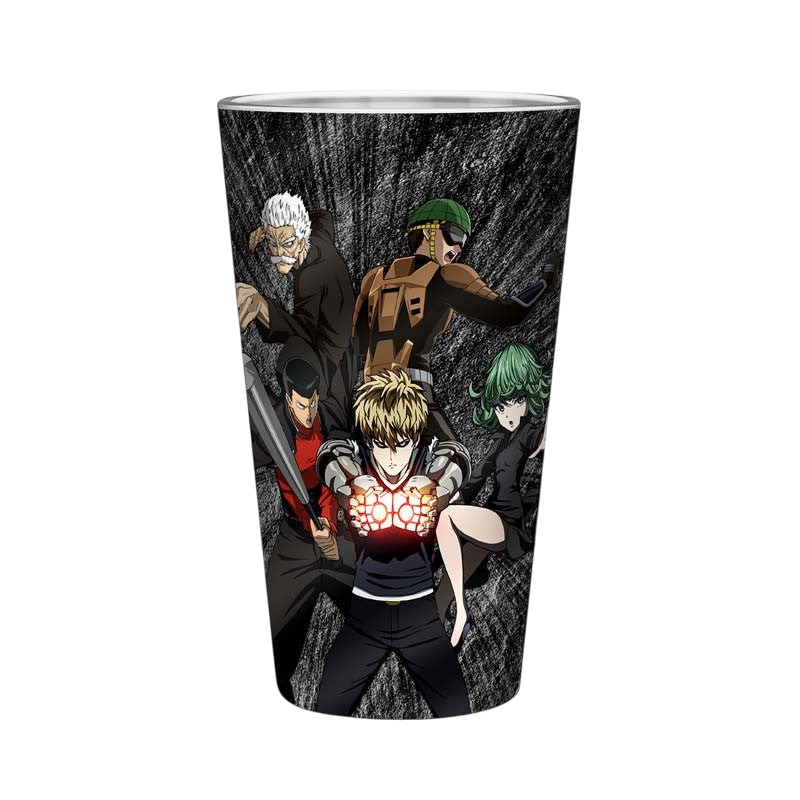 ONE PUNCH MAN - Verre XXL - 400 ml - Seul contre tous - x2 - vue 4