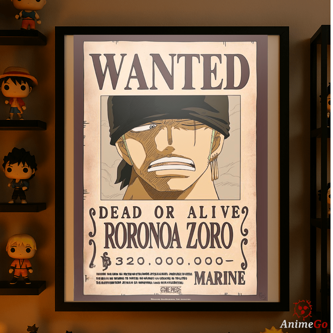 ONE PIECE - Poster Maxi 91,5x61 FSC MIX - Wanted Zoro Wano - vue 4