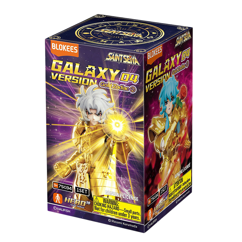 Blokees Galaxy Version 04 Gold Zodiac 9pcs Blokees