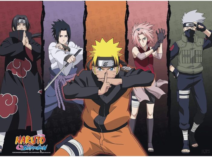 NARUTO SHIPPUDEN - Set 2 Posters Chibi 52x38 - Groupes x4 - vue 4
