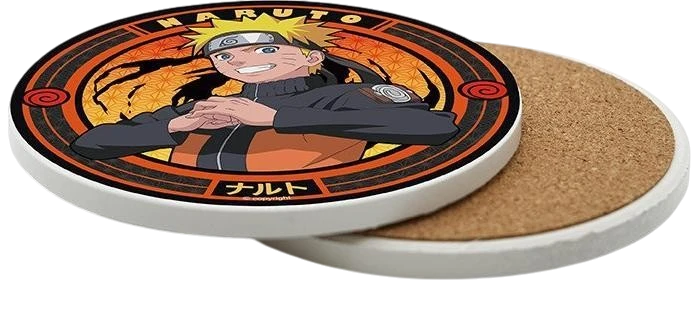 NARUTO SHIPPUDEN - Dessous de verre en céramique "Naruto" - vue 4