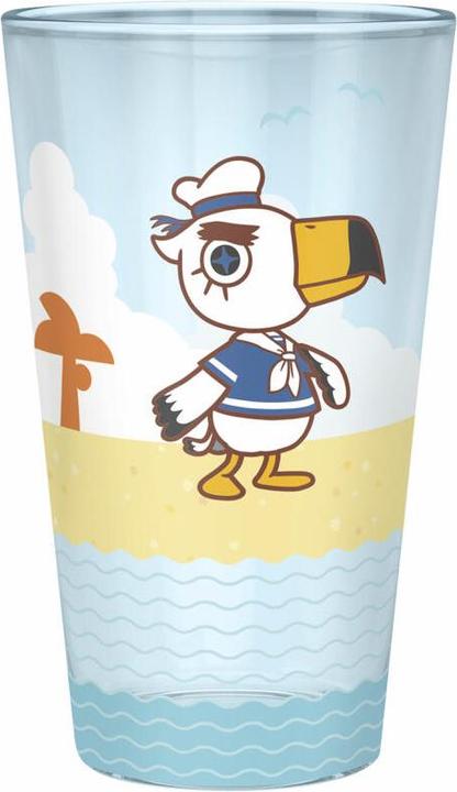 ANIMAL CROSSING - Verre XXL - 400 ml -"Personnages de la Plage"x2 - vue 2
