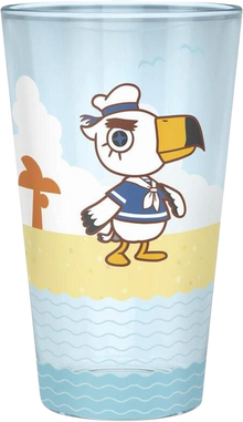 ANIMAL CROSSING - Verre XXL - 400 ml -"Personnages de la Plage"x2 - vue 2