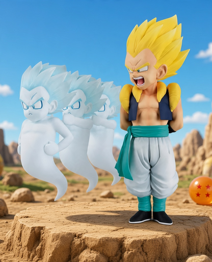 Dragon Ball - Gotenks & Fantome - Figurine Dragon History II 13cm Banpresto