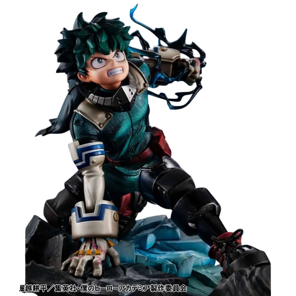 MY HERO ACADEMIA IZUKU MIDORIYA LUCREA STATUE - Vue 1
