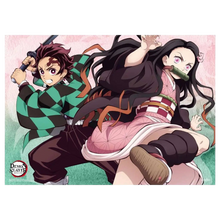 DEMON SLAYER TANJIRO NEZUKO FABRIC POSTER - Vue 5