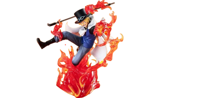 ONE PIECE SABO EXTRA FIRE FIST FIGZERO BOX - Vue 5