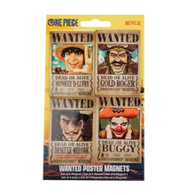 ONE PIECE WANTED MAGNET SET 4 - Vue 2