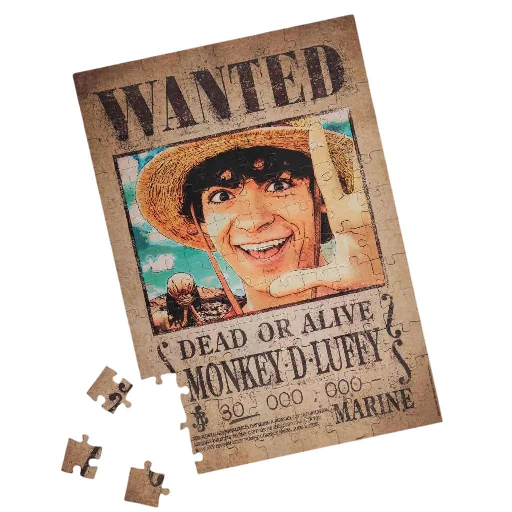 ONE PIECE WANTED LUFFY MAGNETIC PUZZLE - Vue 3