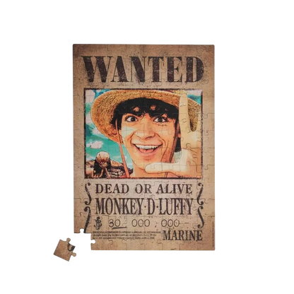 ONE PIECE WANTED LUFFY MAGNETIC PUZZLE - Vue 5