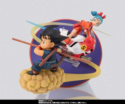 DRAGON BALL SON GOKU AND BULMA FIGURE ZERO - Vue 3