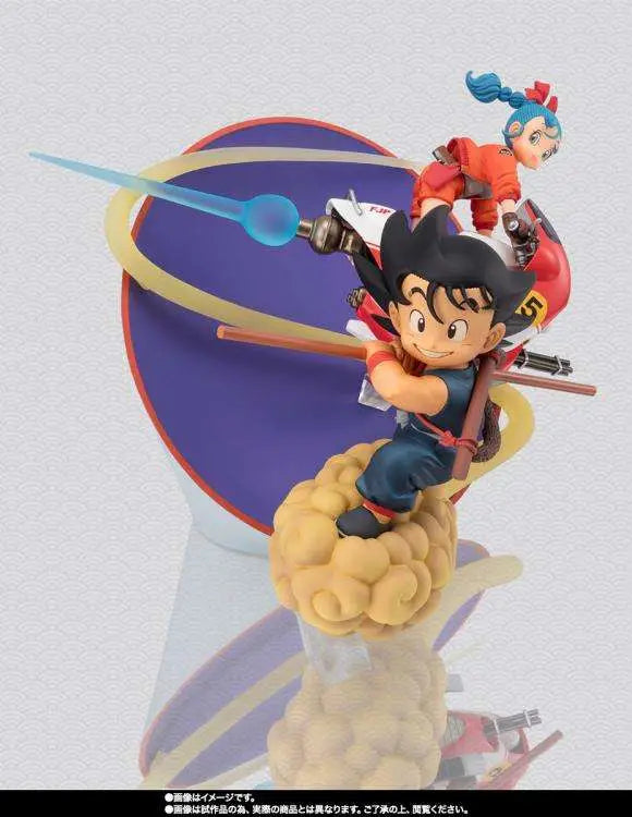 DRAGON BALL SON GOKU AND BULMA FIGURE ZERO - Vue 2