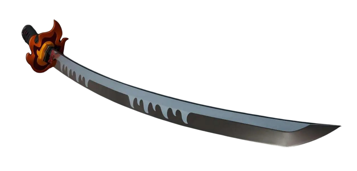 DEMON SLAYER NICHIRIN SWORD TANJIRO KYOJURO PROP - Vue 2