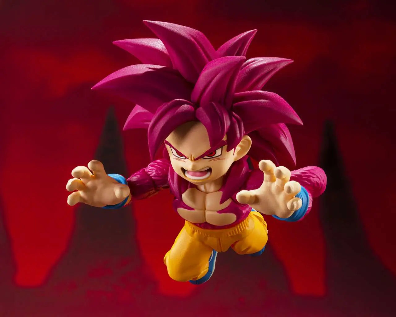 DRAGON BALL DAIMA SON GOKU MINI SS4 SHF - Vue 2