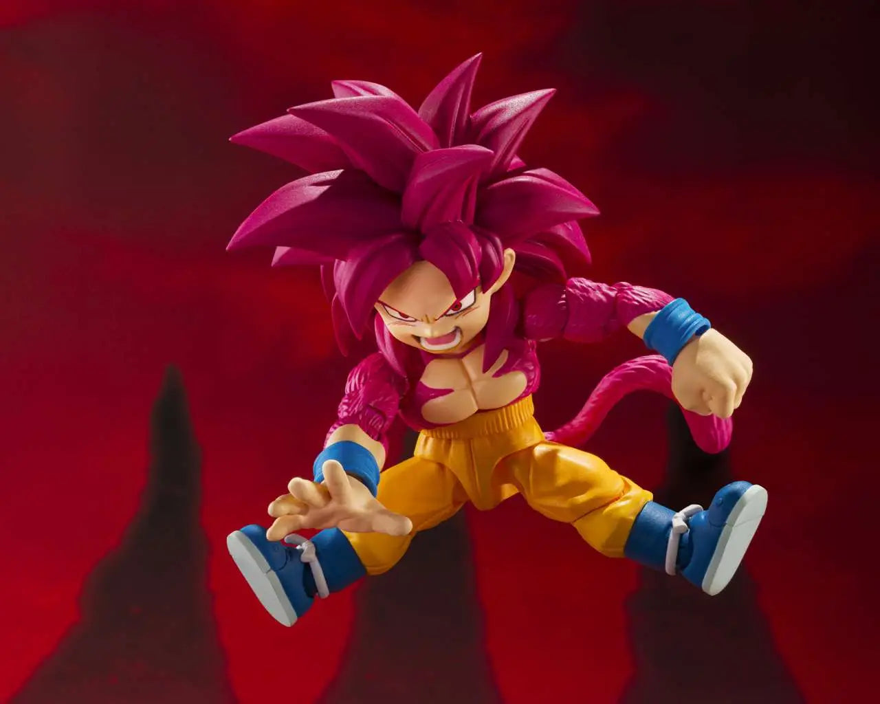 DRAGON BALL DAIMA SON GOKU MINI SS4 SHF - Vue 4