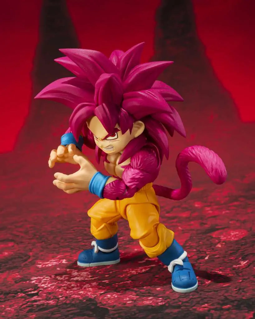 DRAGON BALL DAIMA SON GOKU MINI SS4 SHF - Vue 5