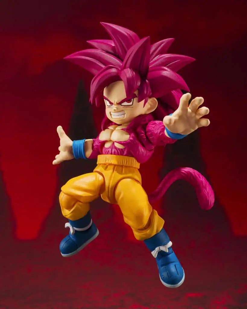 DRAGON BALL DAIMA SON GOKU MINI SS4 SHF - Vue 3